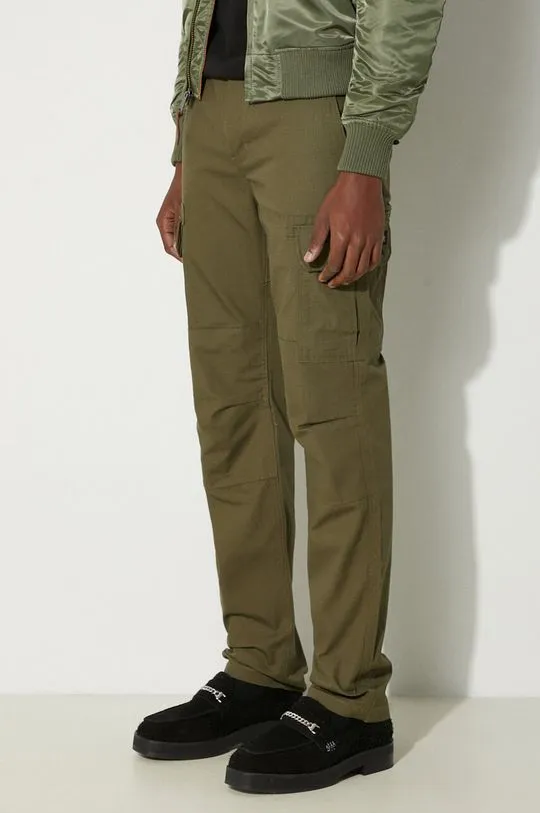 Dickies cotton trousers green color