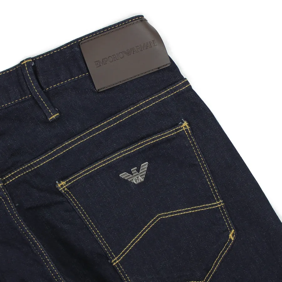 Emporio Armani - J45 Regular Fit Jeans in Dark Navy