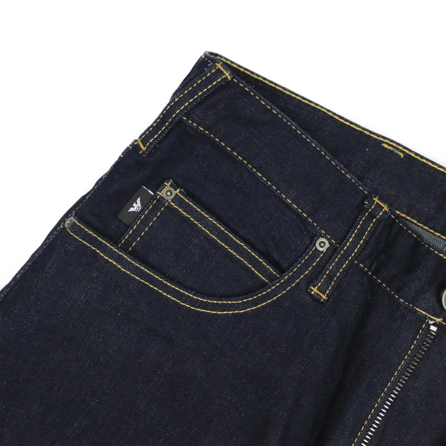 Emporio Armani - J45 Regular Fit Jeans in Dark Navy