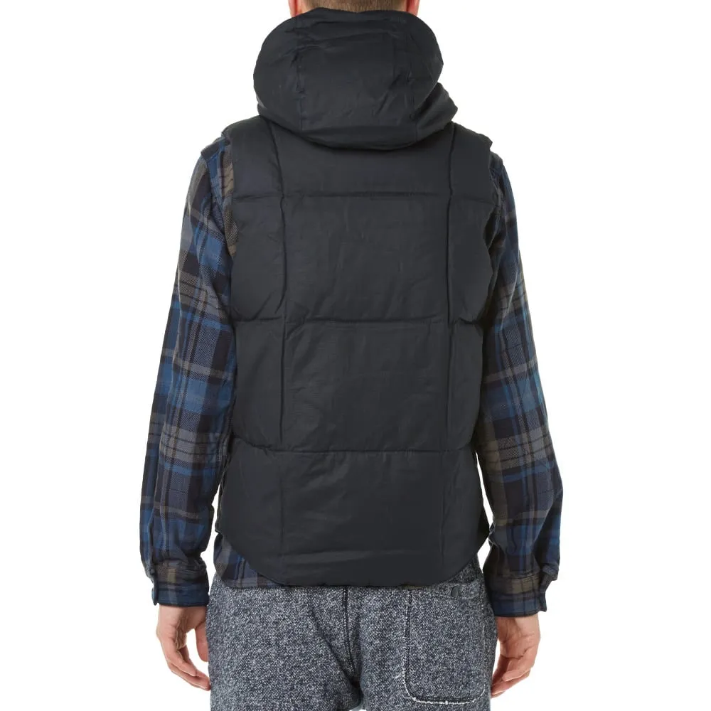 Engineered Garments Hooded Down VestDark Navy