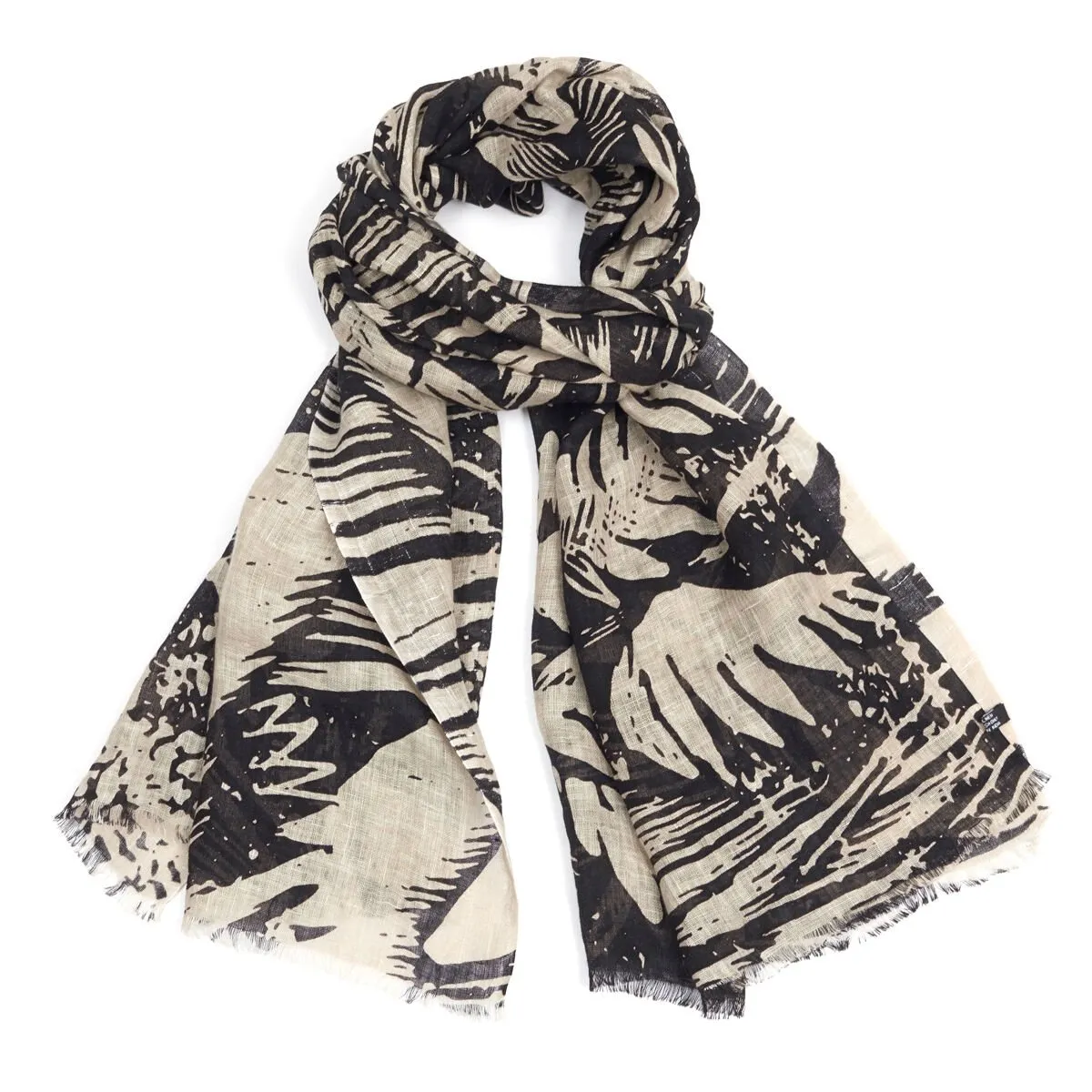 Eric Ravilious linen scarf