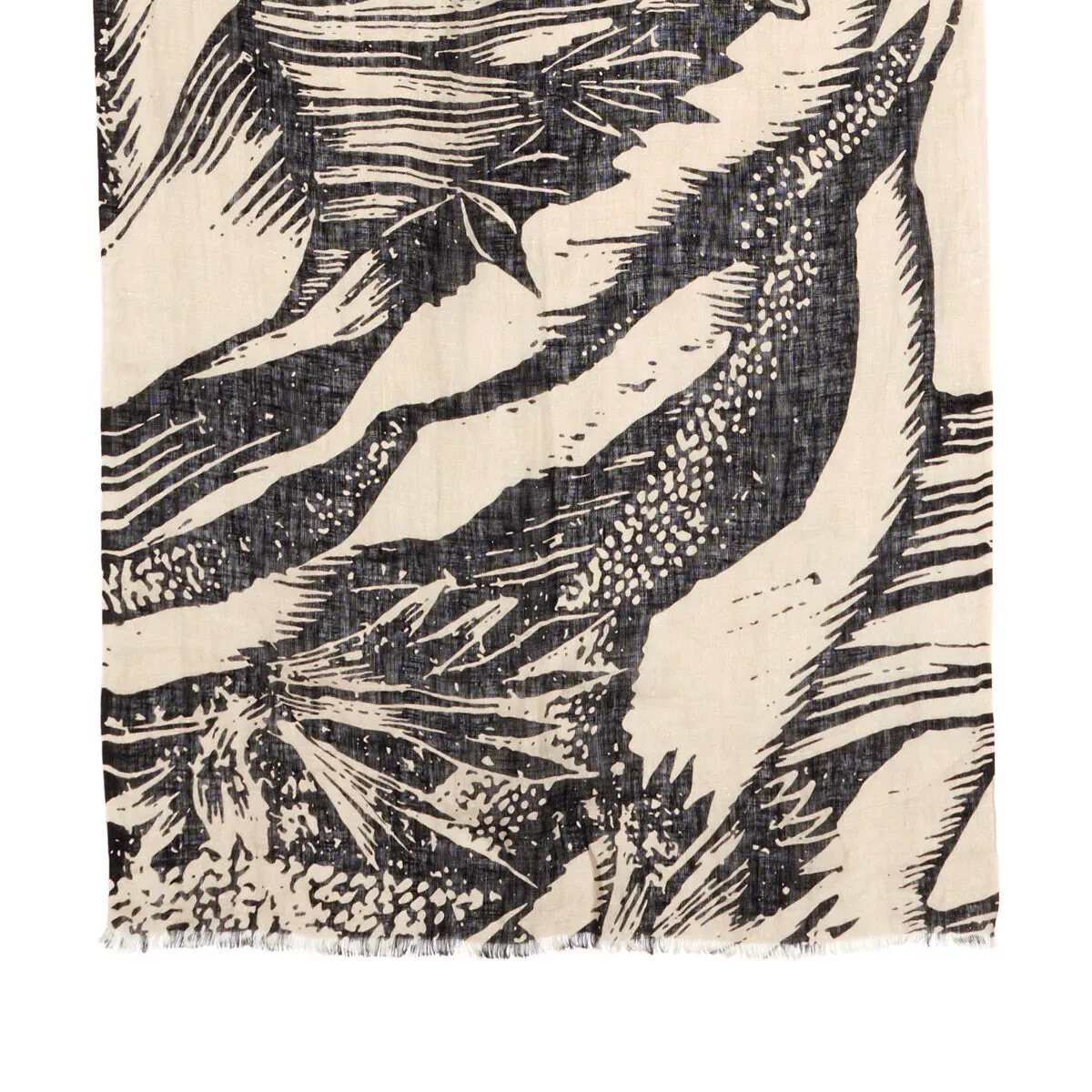 Eric Ravilious linen scarf