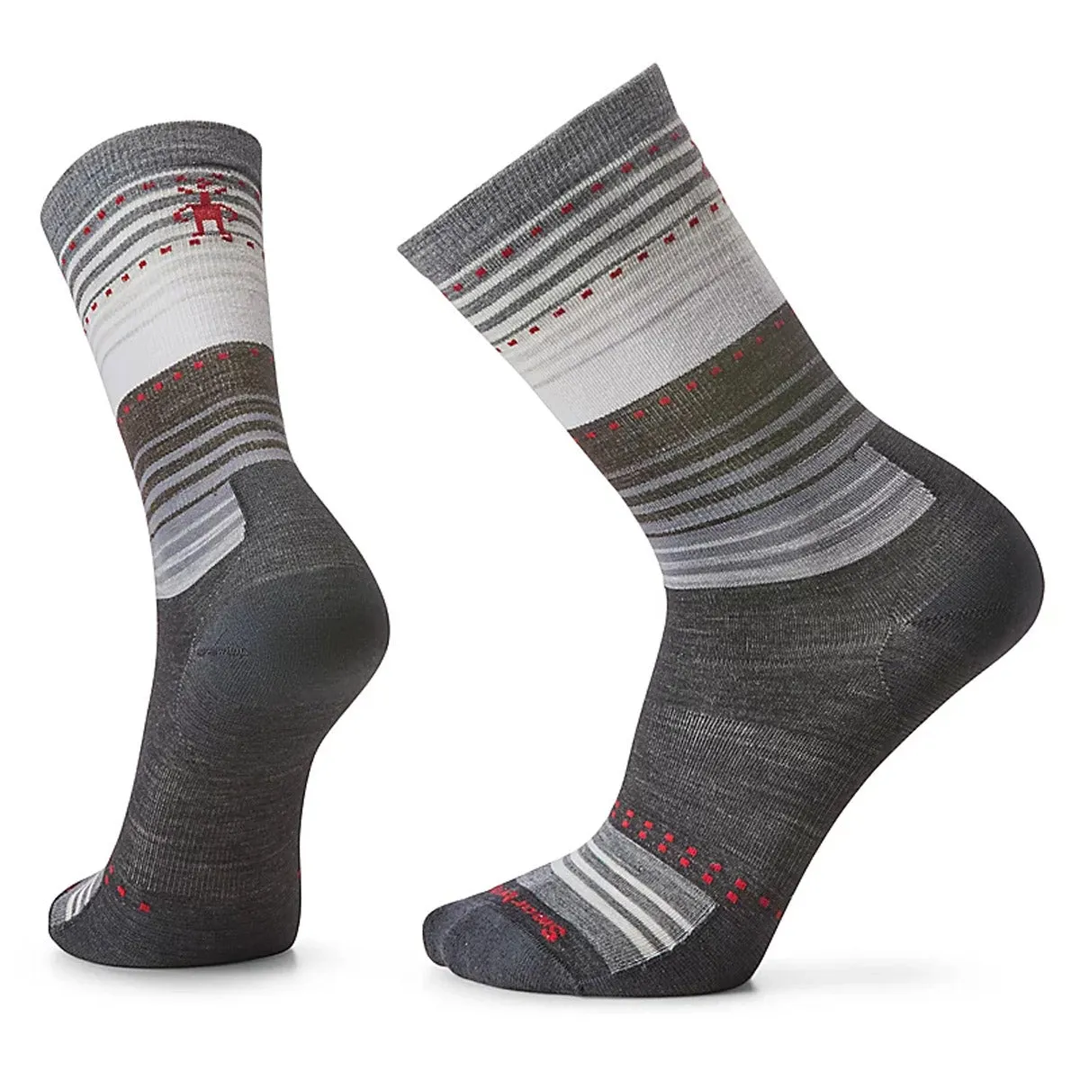 Everyday Stitch Stripe Crew Socks