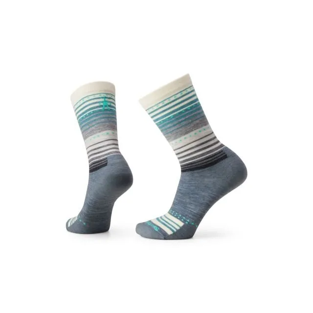 Everyday Stitch Stripe Crew Socks