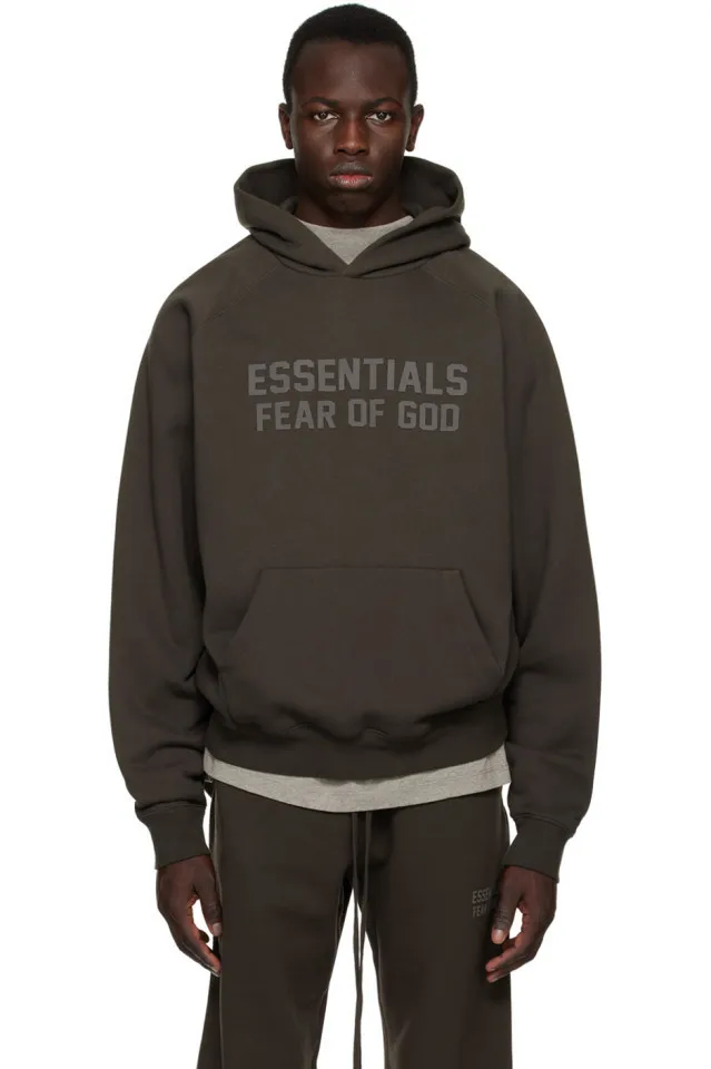 FEAR OF GOD  |Unisex Street Style Long Sleeves Plain Cotton Oversized Logo