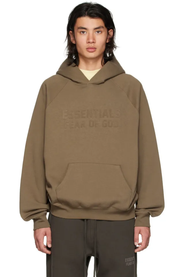 FEAR OF GOD  |Unisex Street Style Long Sleeves Plain Cotton Oversized Logo