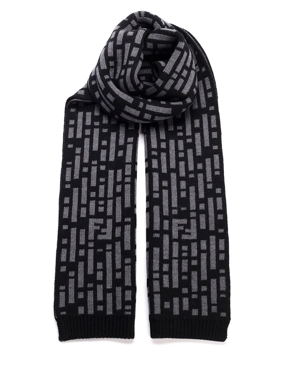 Fendi FF Jacquard Scarf