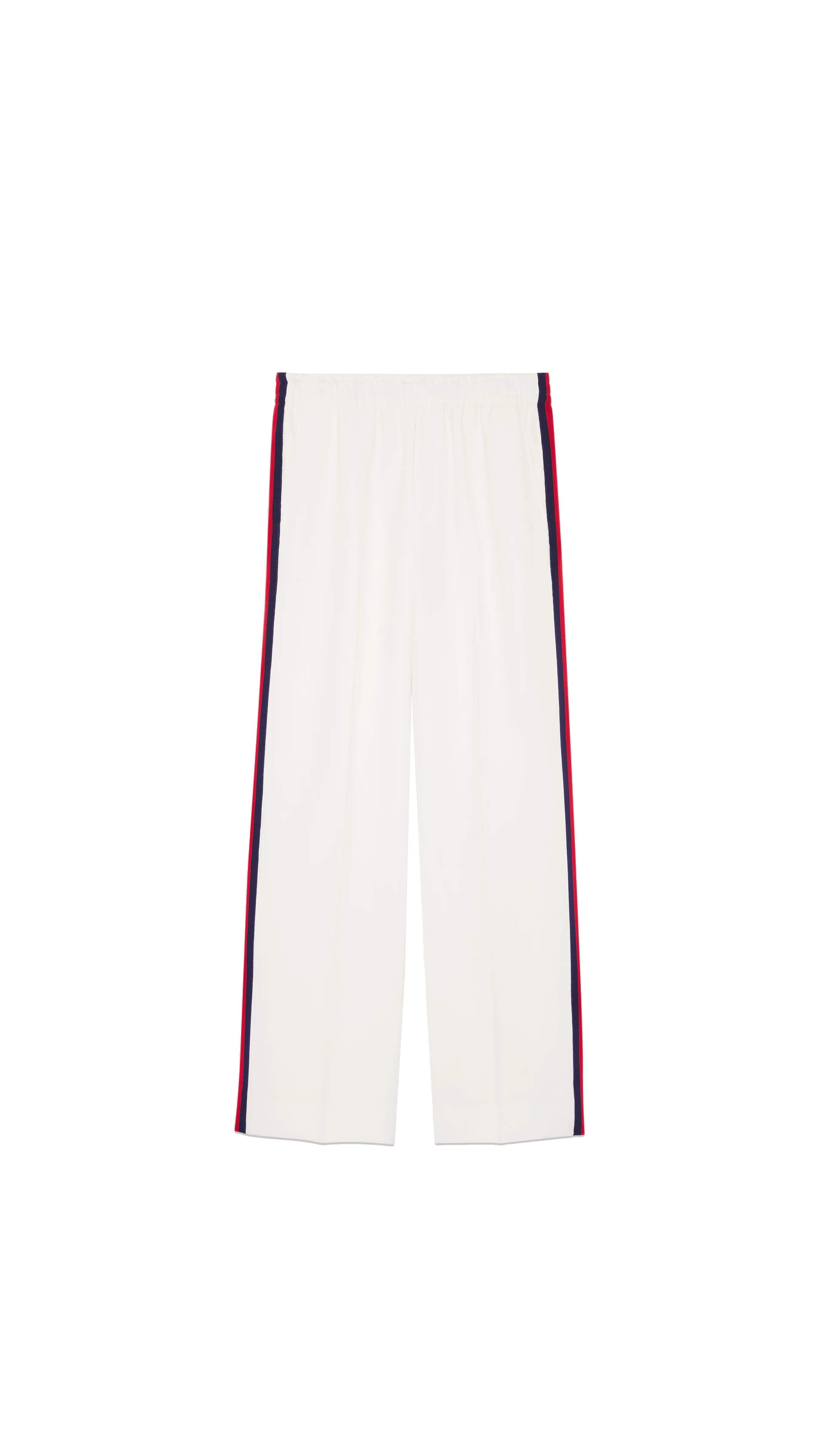 Fluid Drill Trousers - White