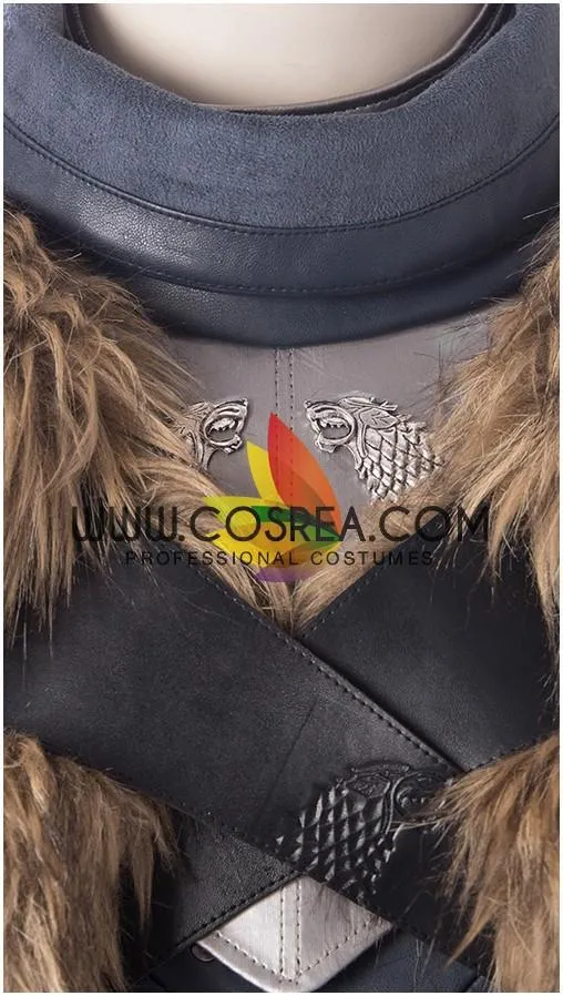 Game of Thrones Jon Snow Season 8 Leather Cosplay Costume