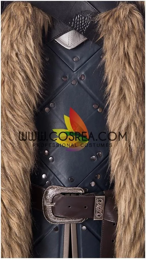 Game of Thrones Jon Snow Season 8 Leather Cosplay Costume