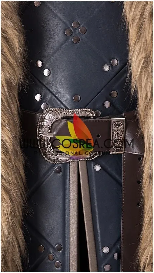 Game of Thrones Jon Snow Season 8 Leather Cosplay Costume