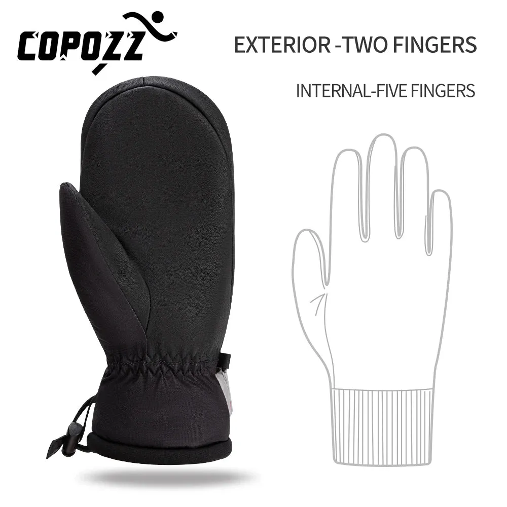 Gants de ski épais pour l'hiver -30℃ COPOZZ - Snow 20600