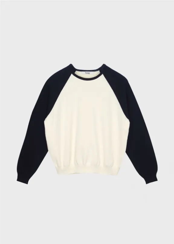 haag  |Street Style U-Neck Long Sleeves Cotton Long Sleeve T-shirt