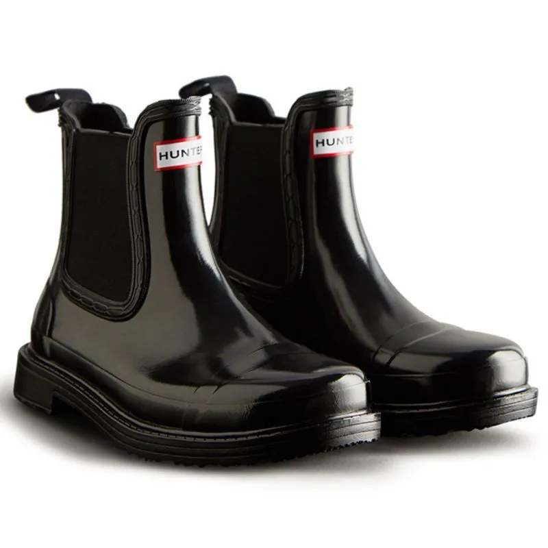 Hunter Boots  Women's Commando Chelsea Gloss - Stivali da pioggia - Donna