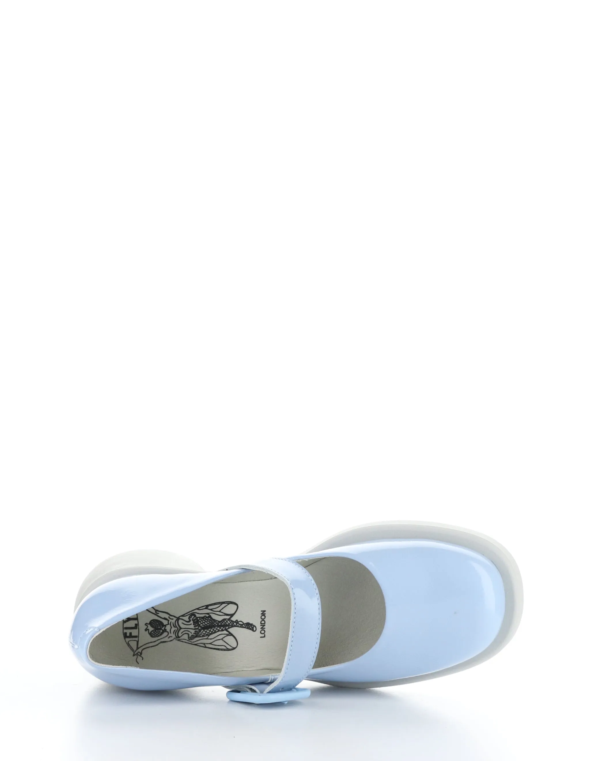 HUVI044FLY 003 SKY BLUE Round Toe Shoes