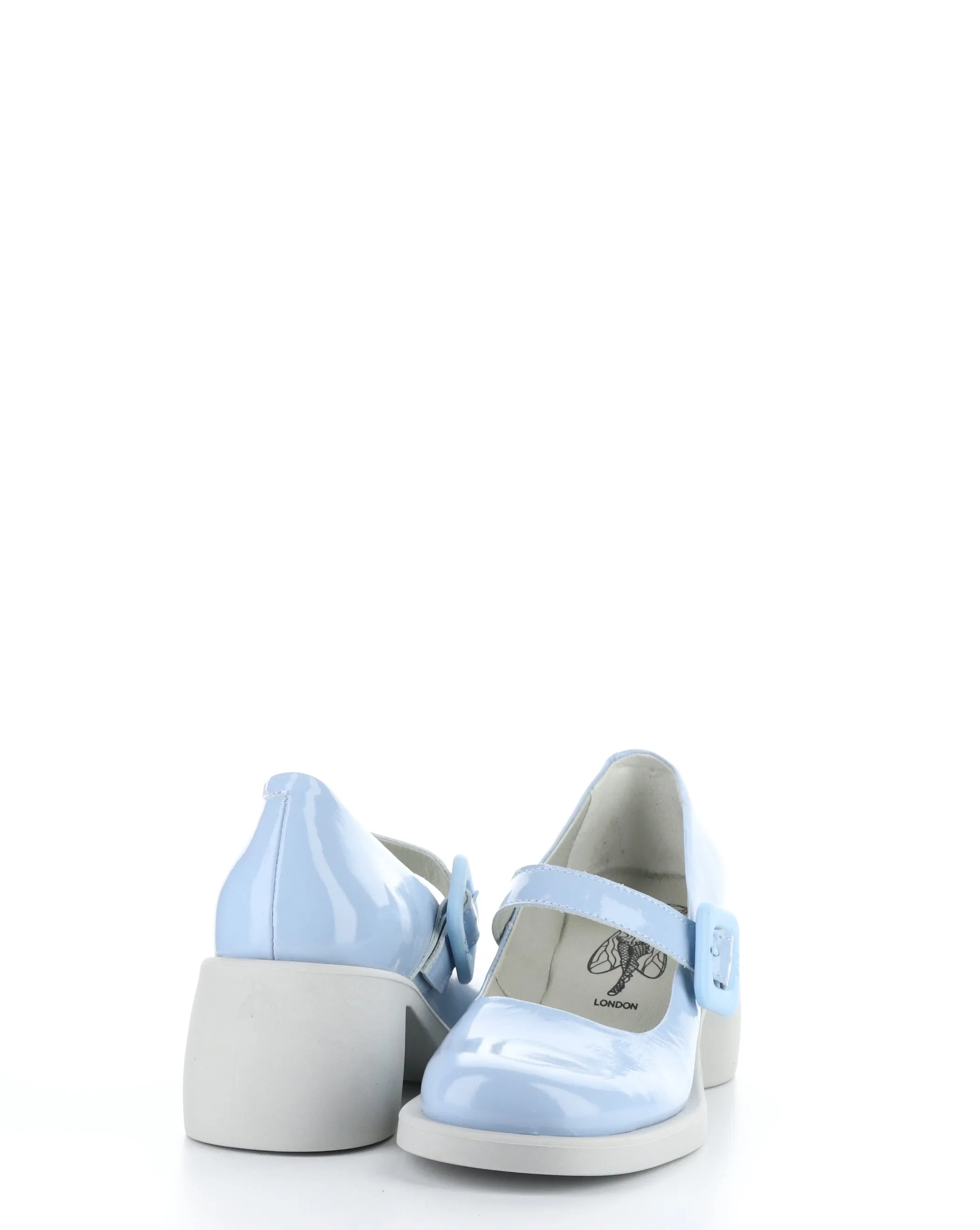 HUVI044FLY 003 SKY BLUE Round Toe Shoes