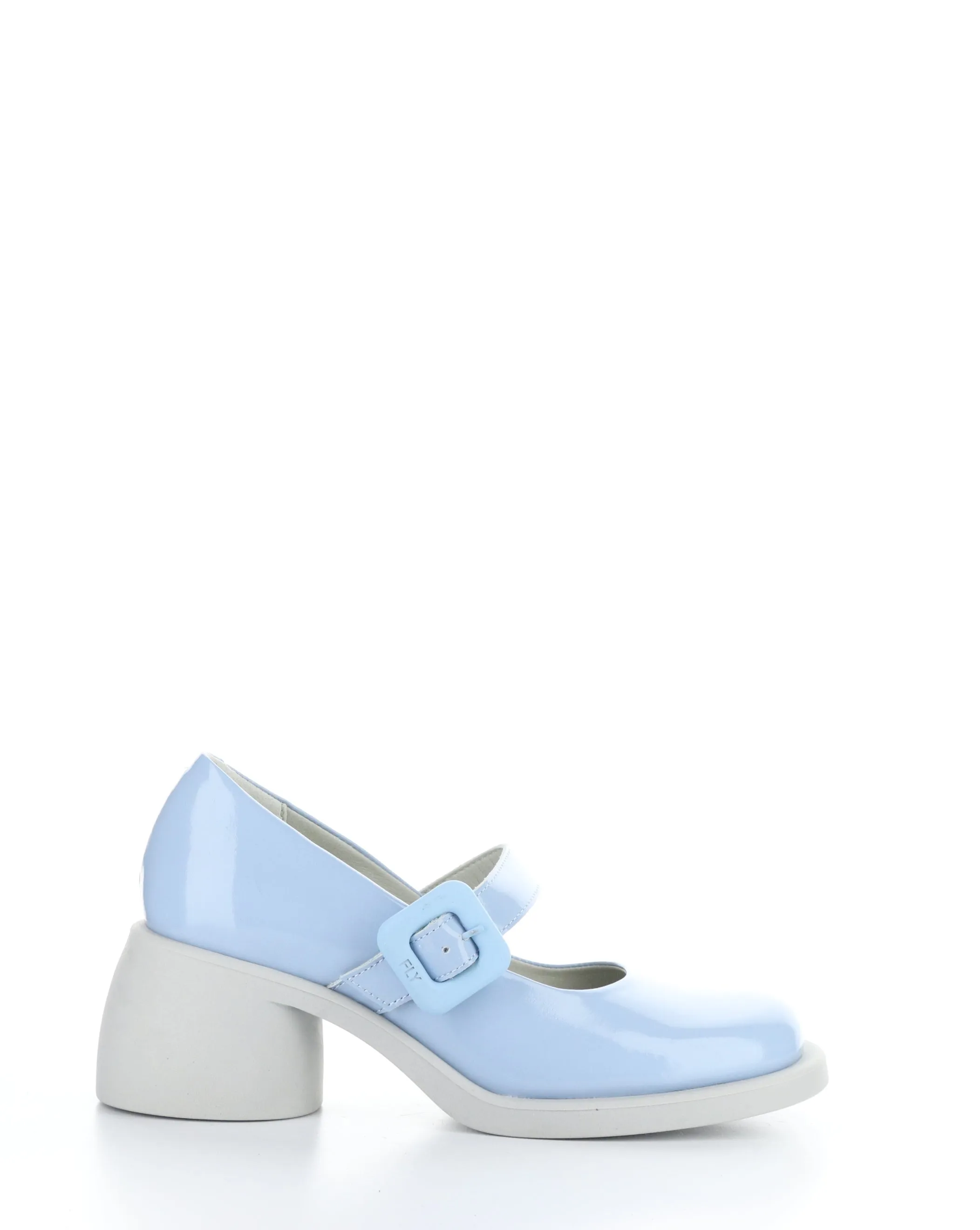 HUVI044FLY 003 SKY BLUE Round Toe Shoes