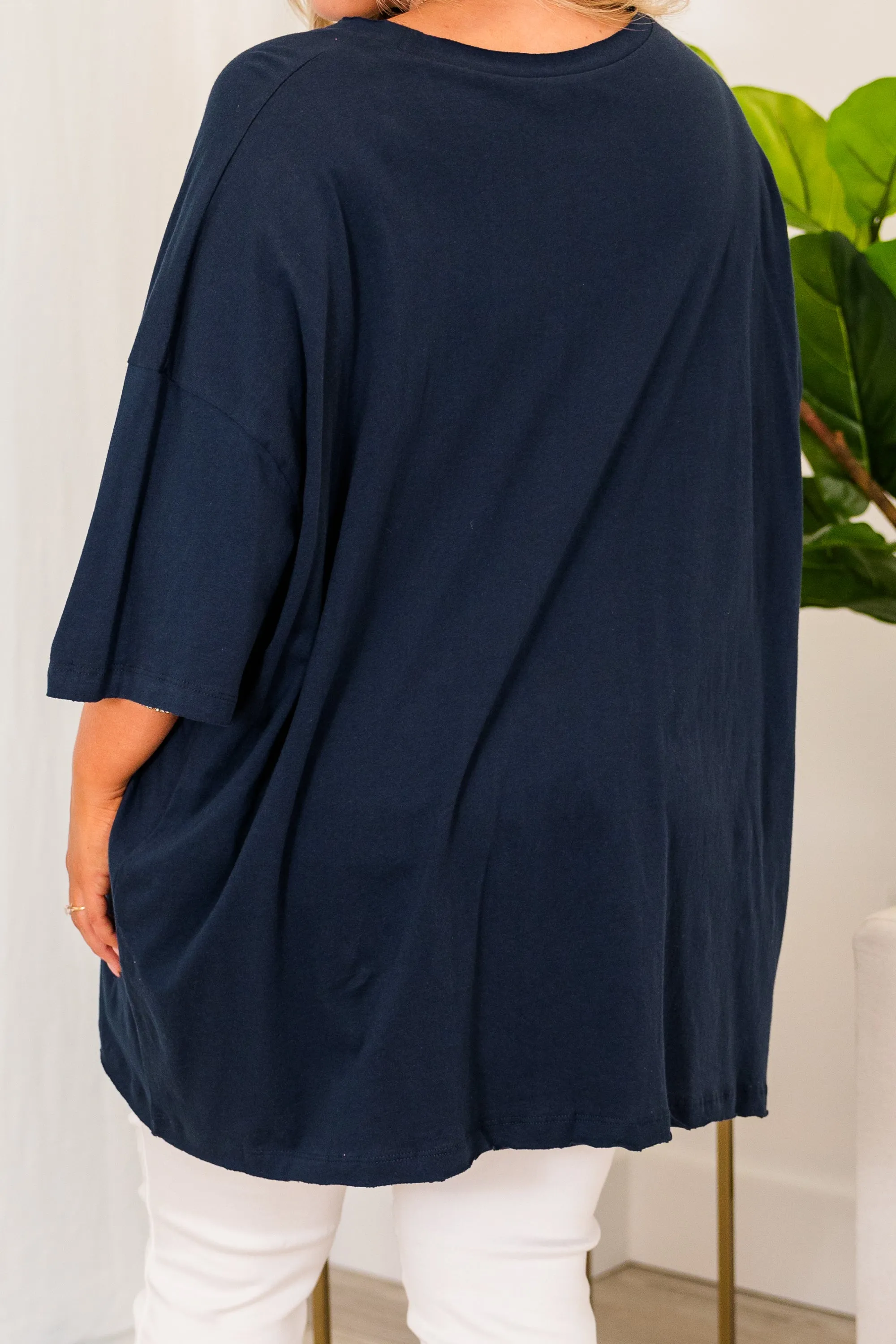 It Comes Naturally Top, Midnight Navy