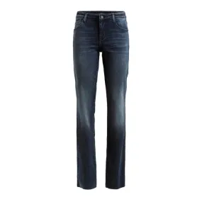 JEANS SEXY STRAIGHT CON FONDO SFRANGIATO Donna Denim