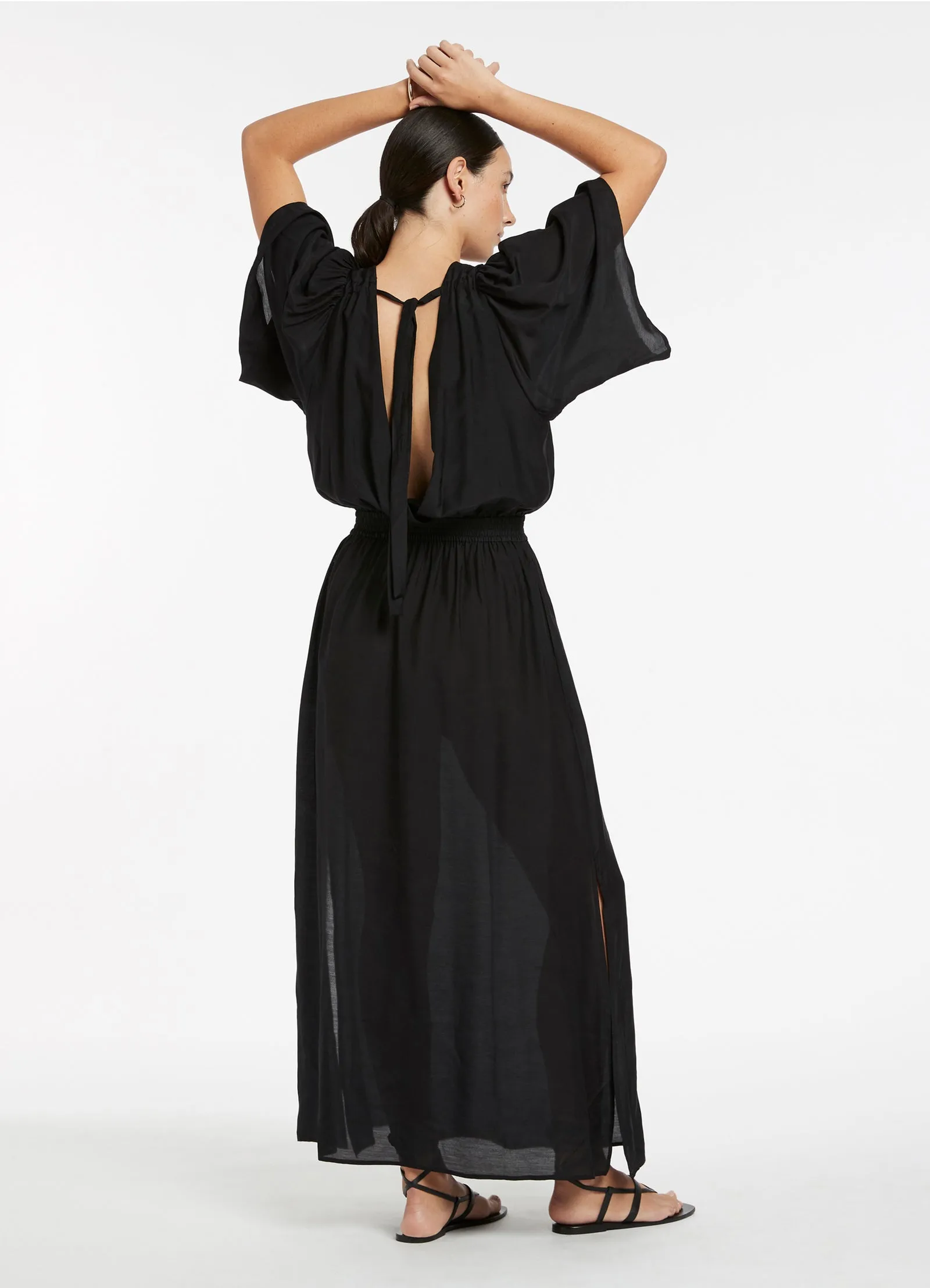 Jetset Full Sleeve Dress - Black