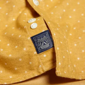 Journal Standard Button Down Dots ShirtYellow