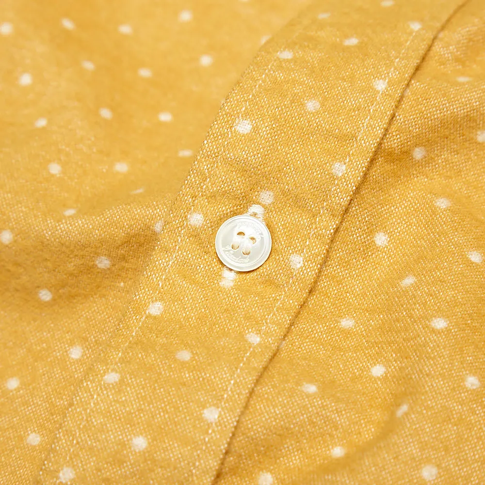 Journal Standard Button Down Dots ShirtYellow