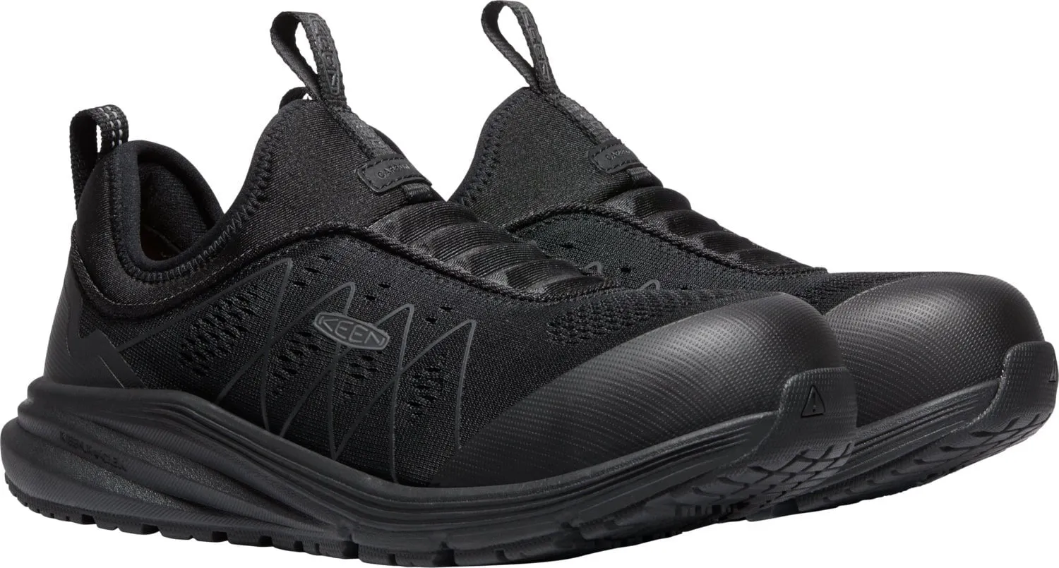 Keen Utility Womens Vista Energy Shift ESD Black/Black Mesh Work Shoes