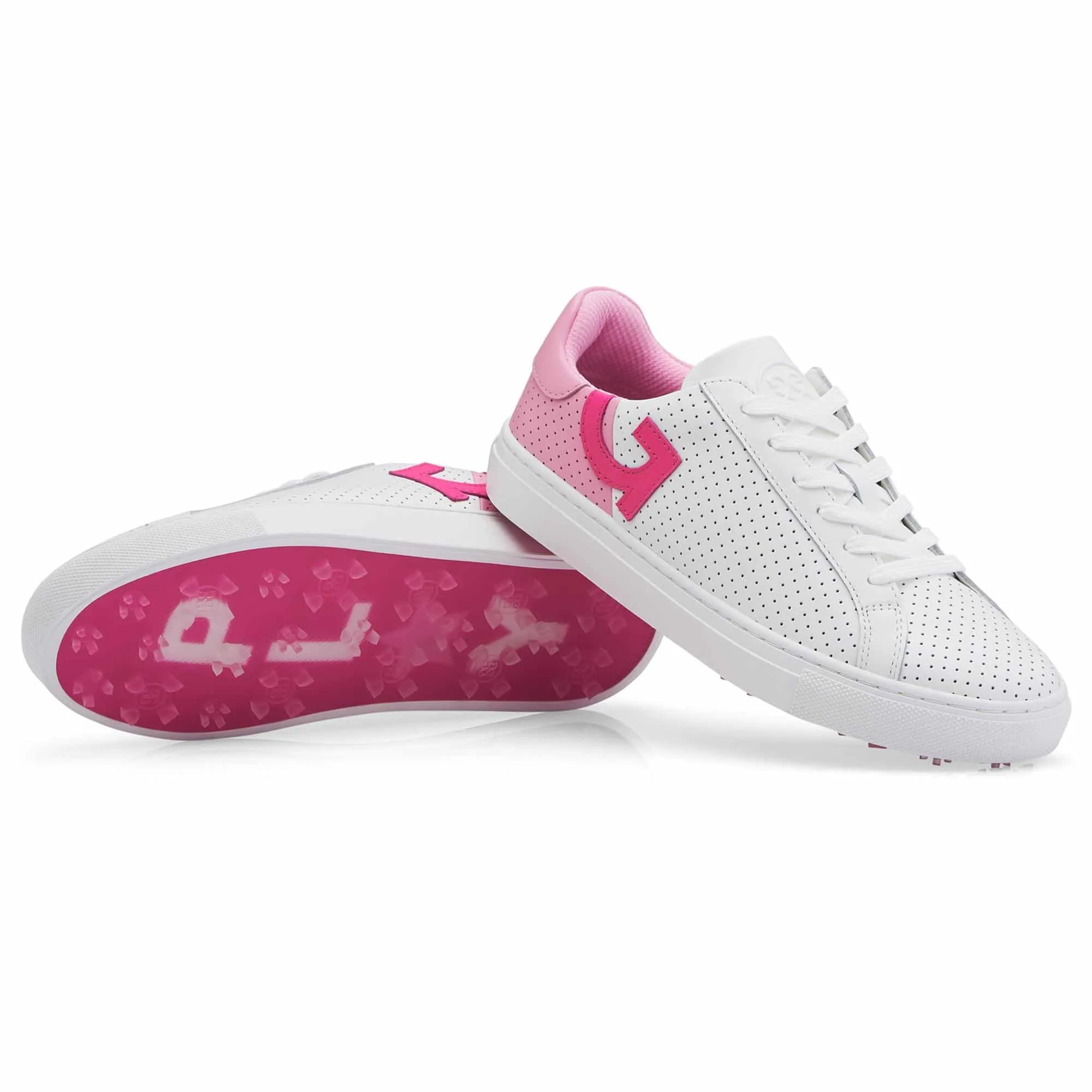 Ladies G/FORE Two Tone Perf Durf Golf Shoe Snow/Lilac