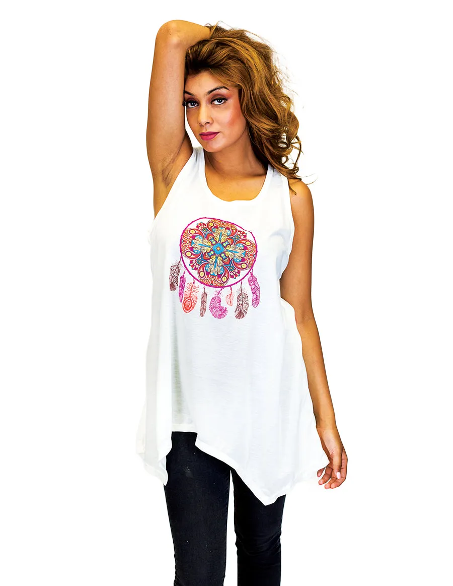 Ladie's Graphic Tank Top