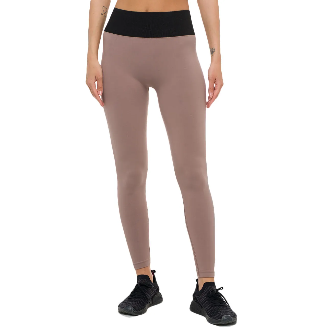 LEGGING RIVINGTON Donna Black Dove Gray