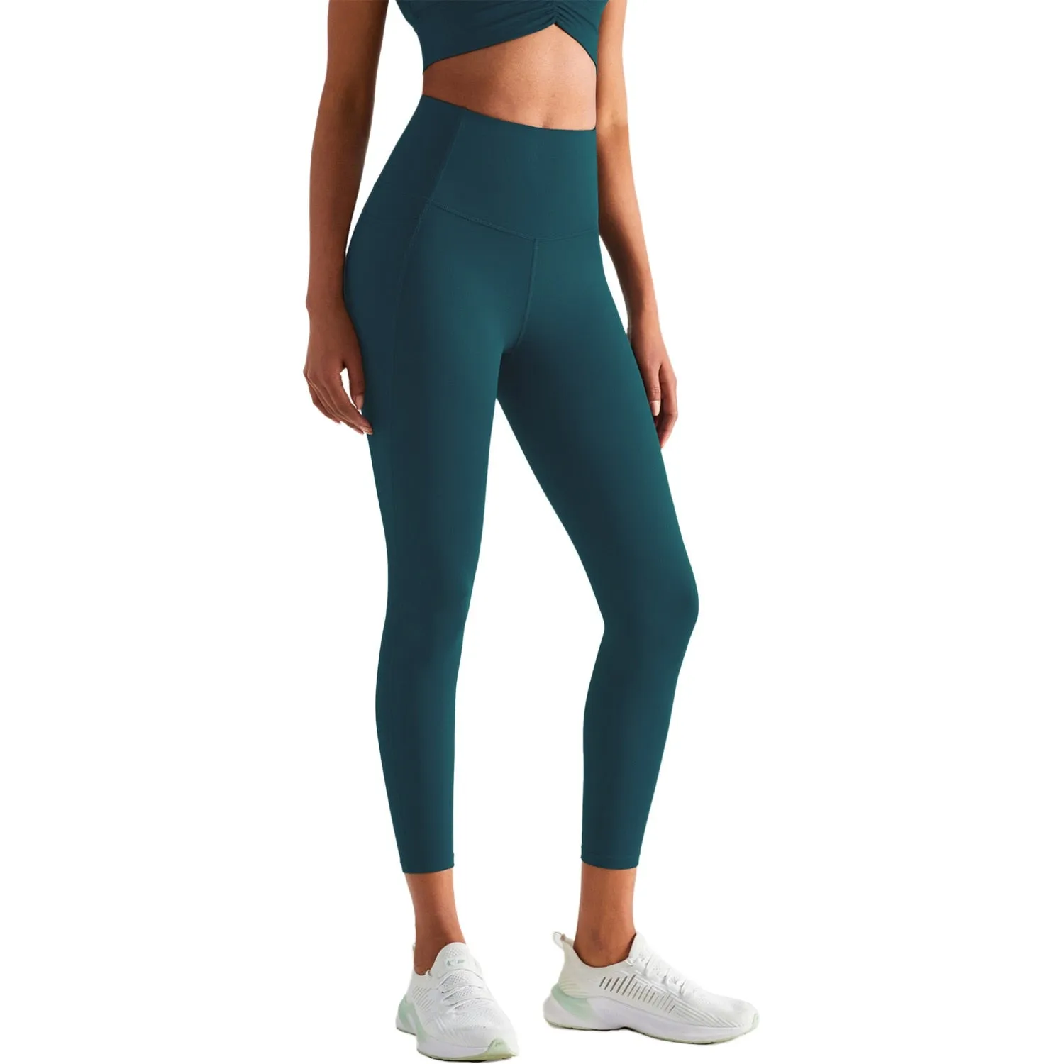 Leggings de sport taille haute avec poches latérales 220g Dahnvi - Leggings fit