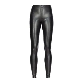 LEGGINGS GINSENG Woman Nero Limousine 