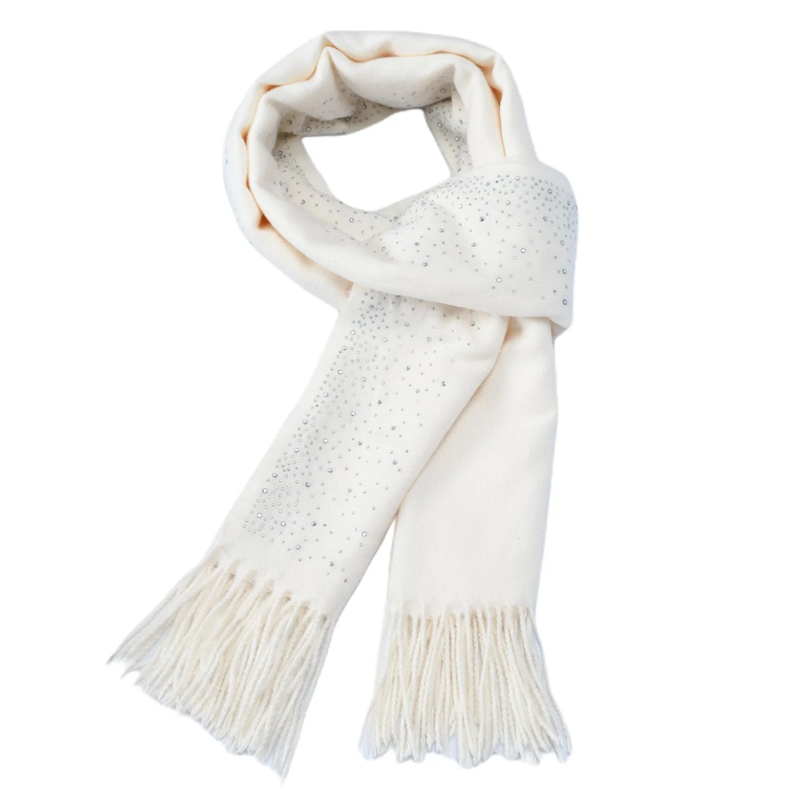 Lucia Scarf in White