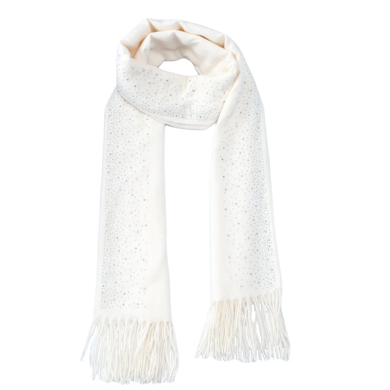 Lucia Scarf in White