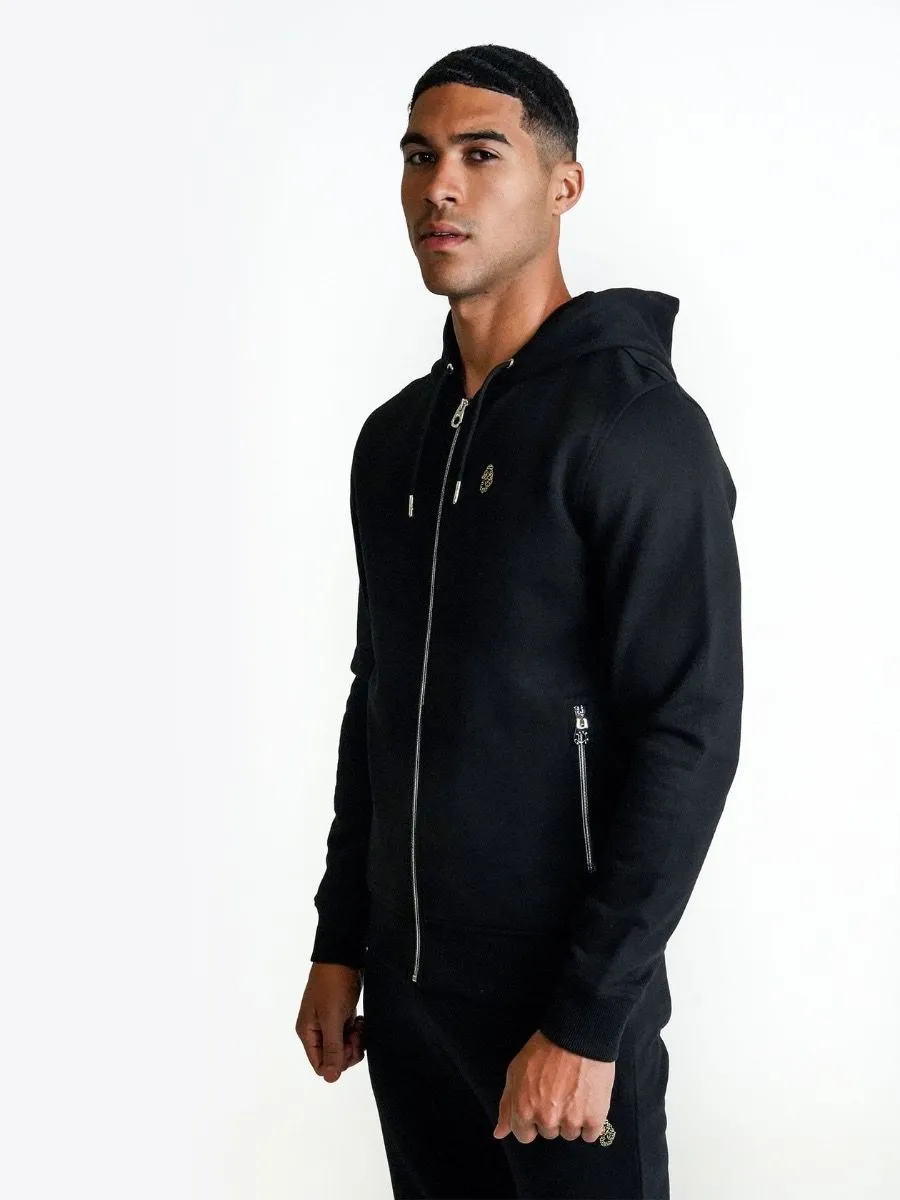 Luke 1977 Berlin Zip Hoodies Jet Black