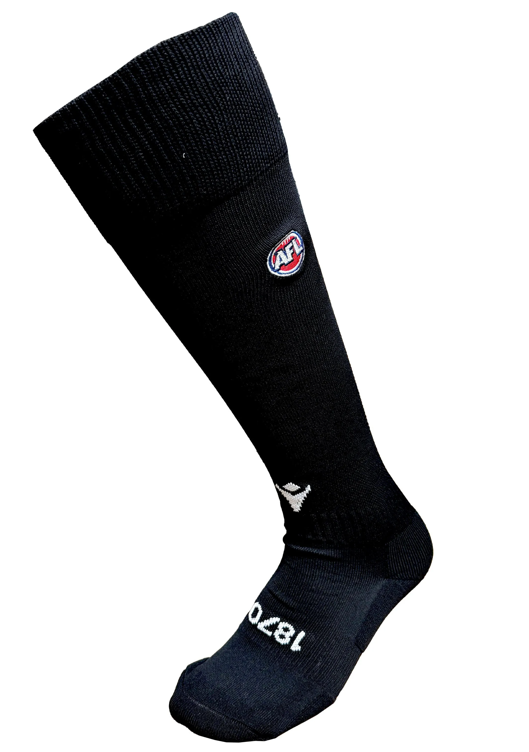 Macron Junior Port Adelaide Home Socks Black  58196260