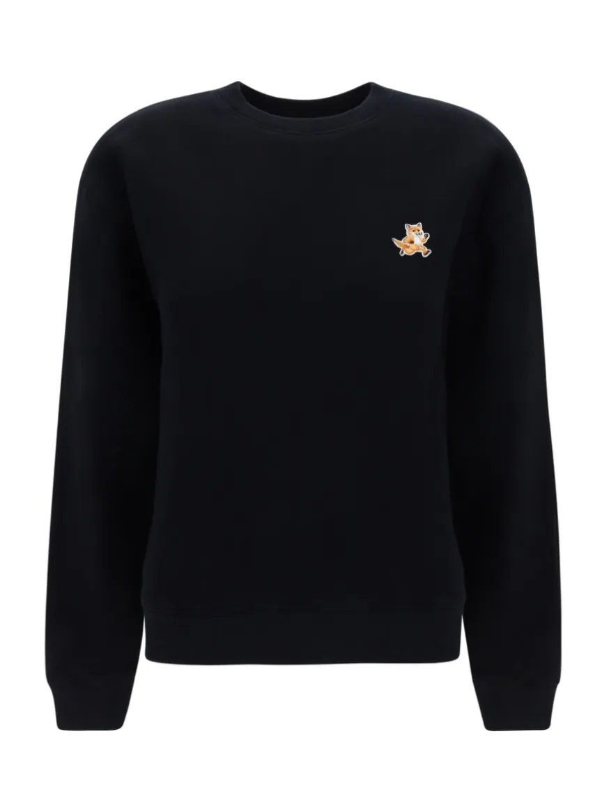 MAISON KITSUNE  |Crew Neck Unisex Street Style U-Neck Long Sleeves Plain