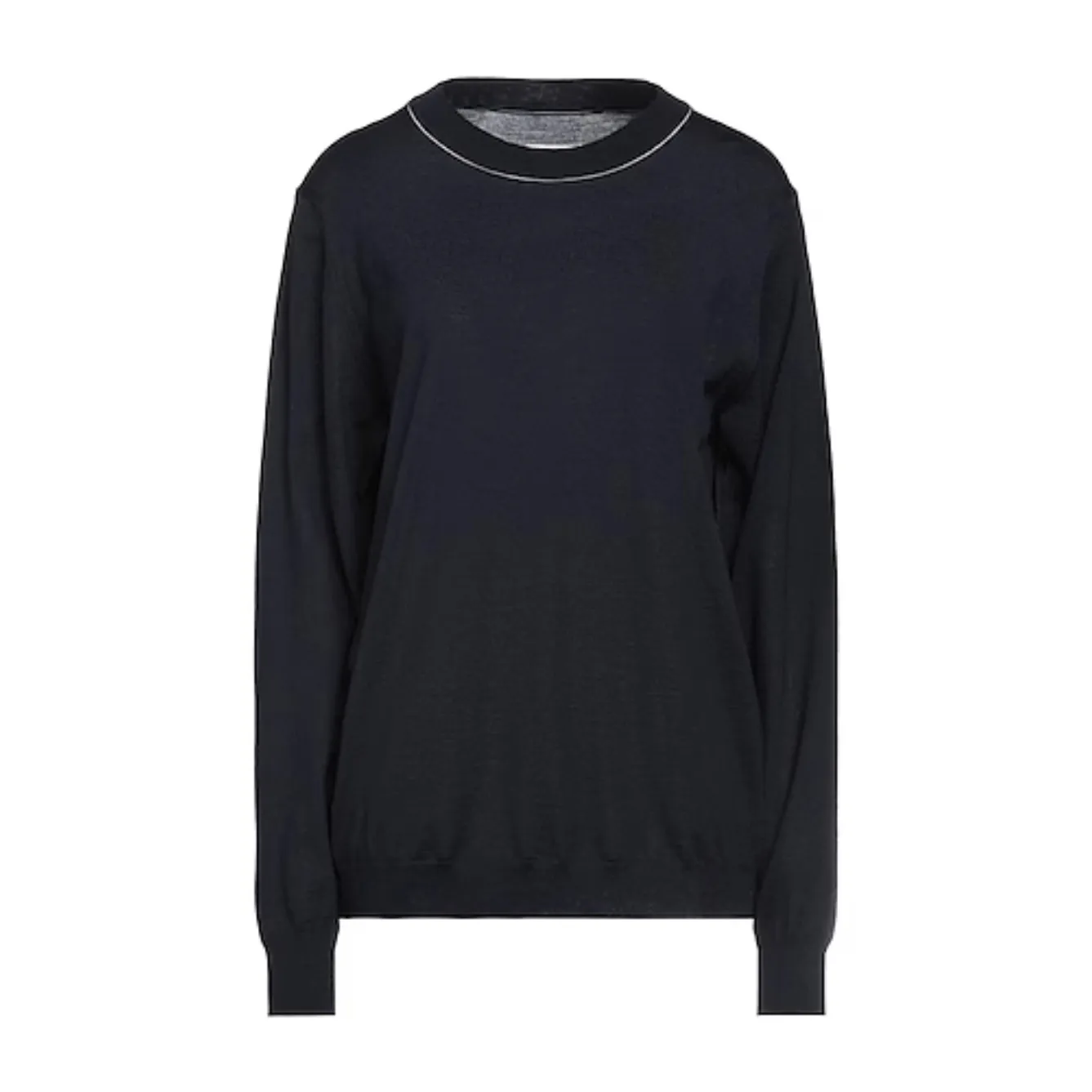 Maison Margiela  |Crew Neck Wool Street Style Long Sleeves Plain Cotton Logo