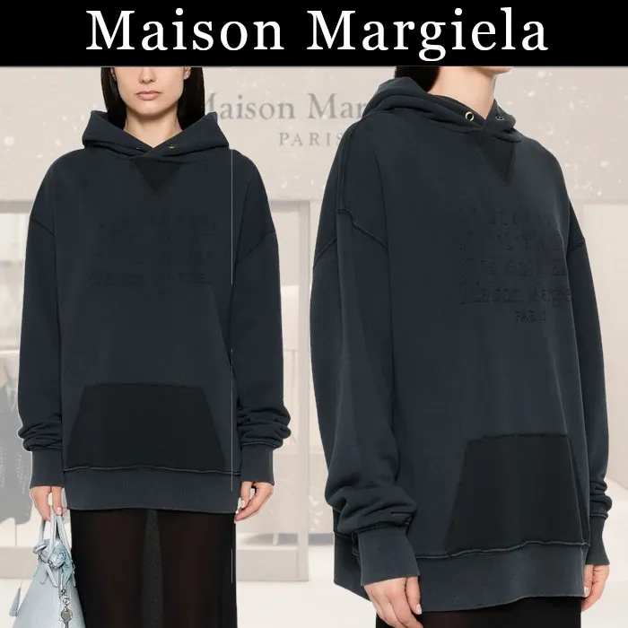 Maison Margiela  |Unisex Blended Fabrics Street Style Long Sleeves Plain