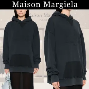 Maison Margiela  |Unisex Blended Fabrics Street Style Long Sleeves Plain