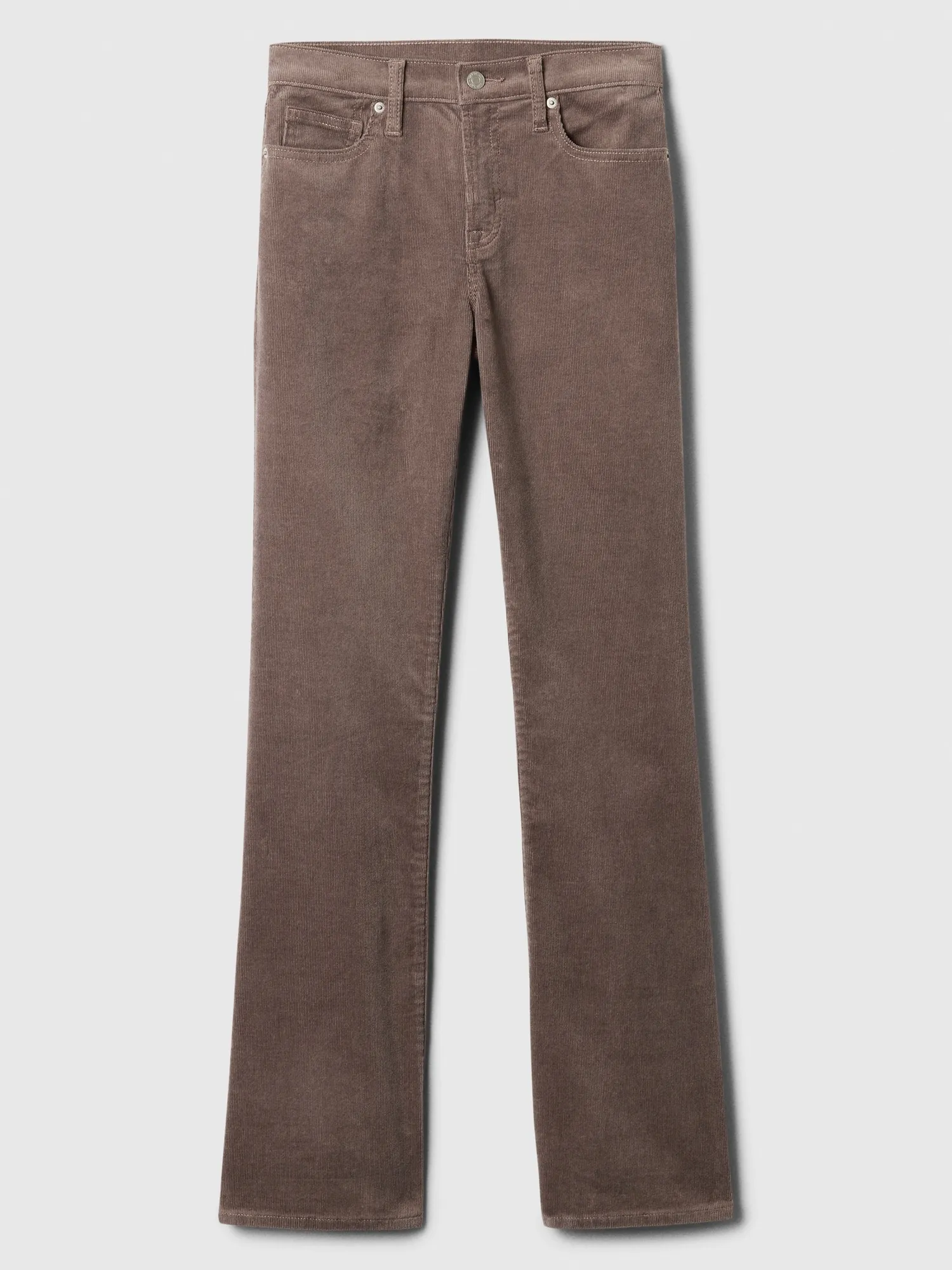 Mid Rise Baby Boot Corduroy Pants