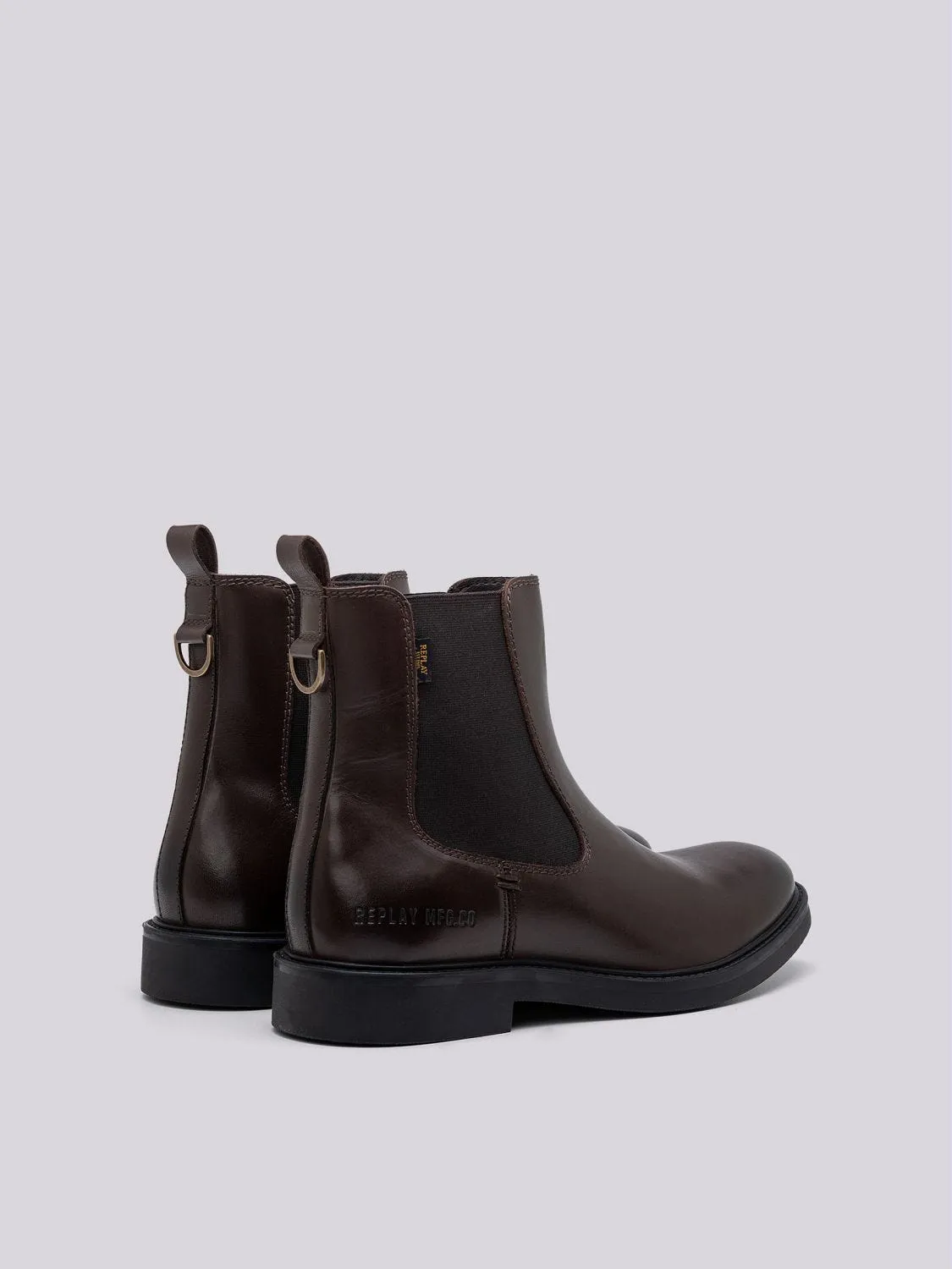 MILES LEATHER CHELSEA BOOTS