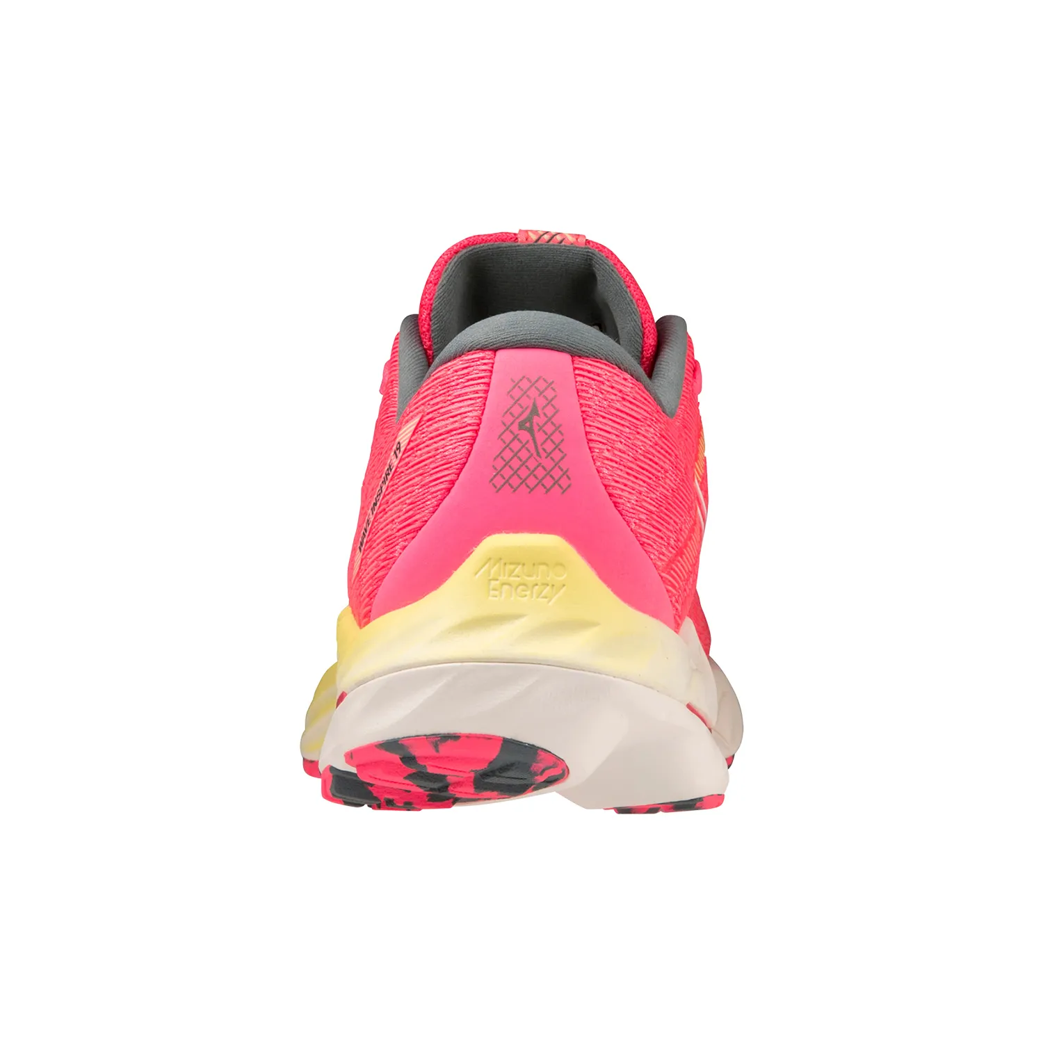 Mizuno Wave Inspire 19  High Vis Pink/Snow White/Luminous