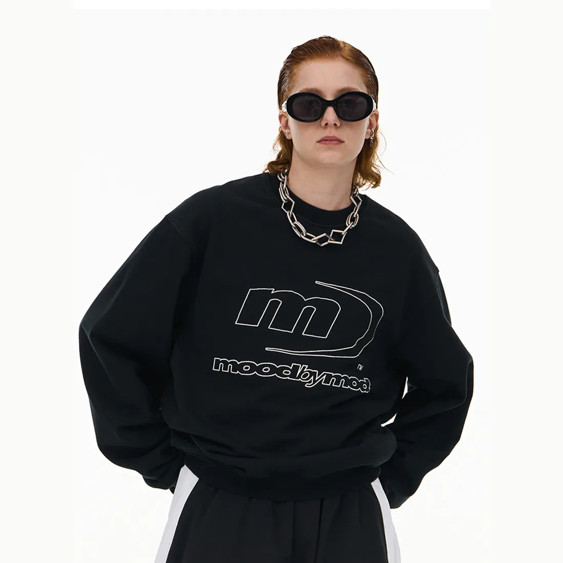 MODITEC  |Unisex Blended Fabrics Street Style Long Sleeves Cotton