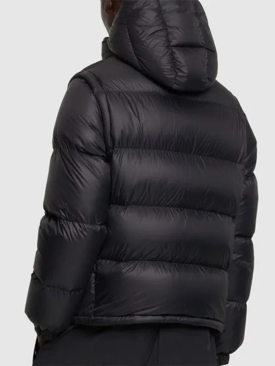 Moncler   Cyclone nylon down jacket 