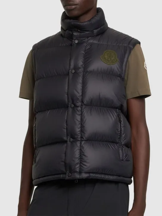 Moncler   Cyclone nylon down jacket 