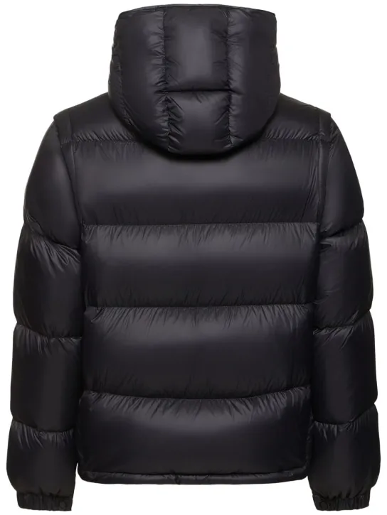 Moncler   Cyclone nylon down jacket 