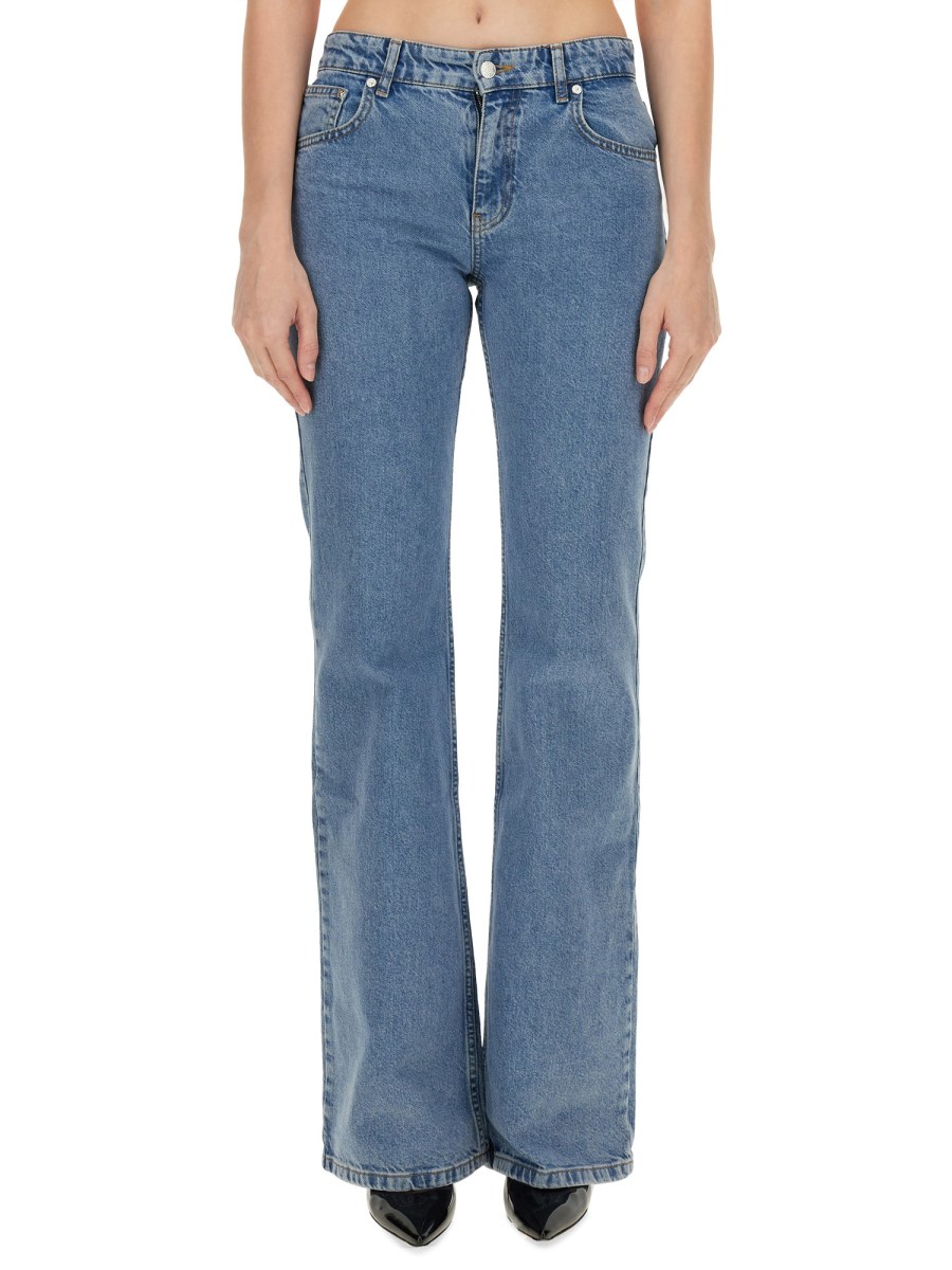 MOSCHINO JEANS    FLARED DENIM JEANS