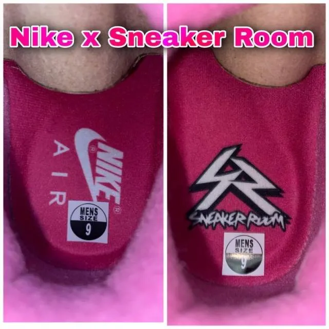 Nike sneaker box air more money bca pink