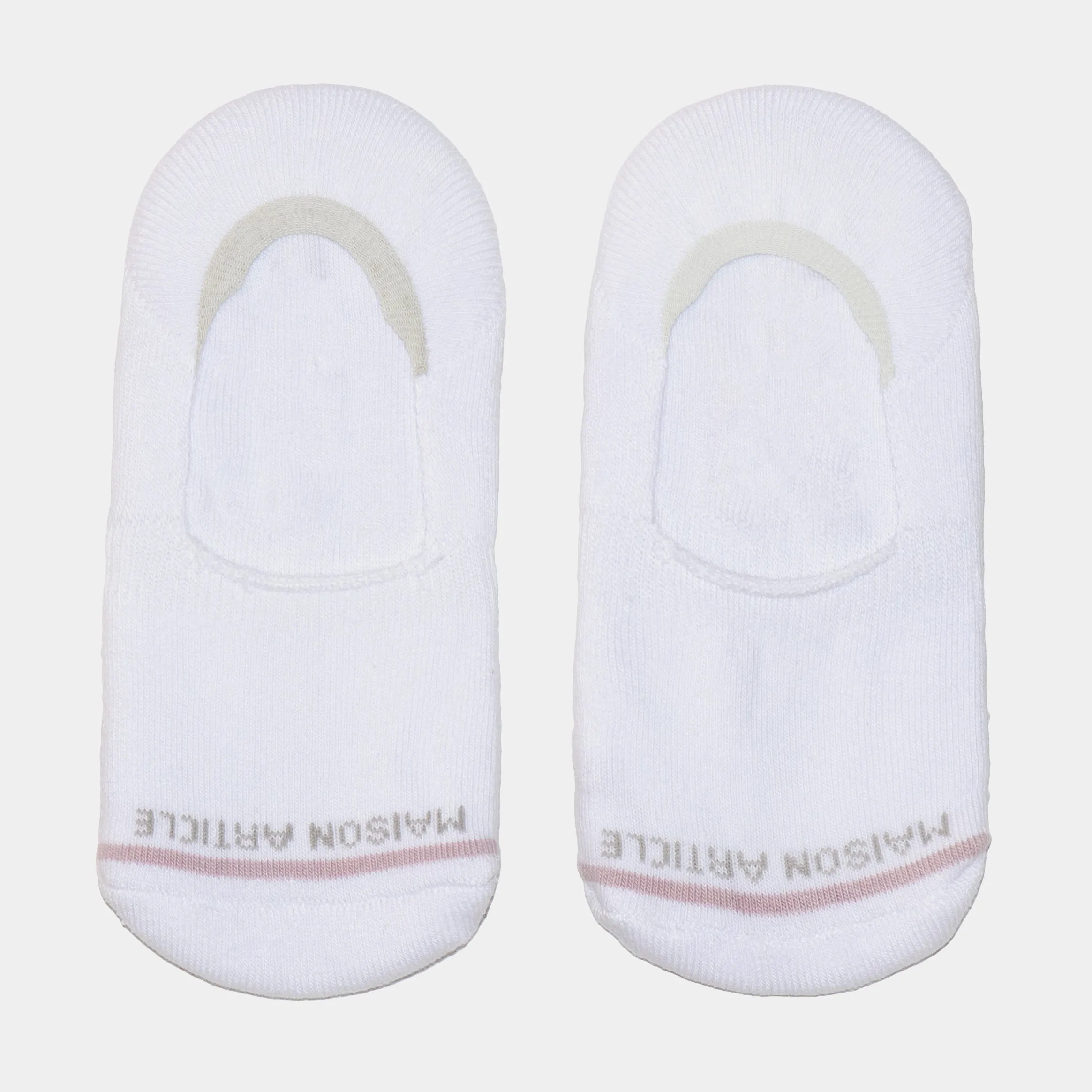 No Show Socks Womens Socks (White)